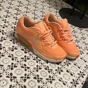 Nike Women's Bright Orange Sneakers